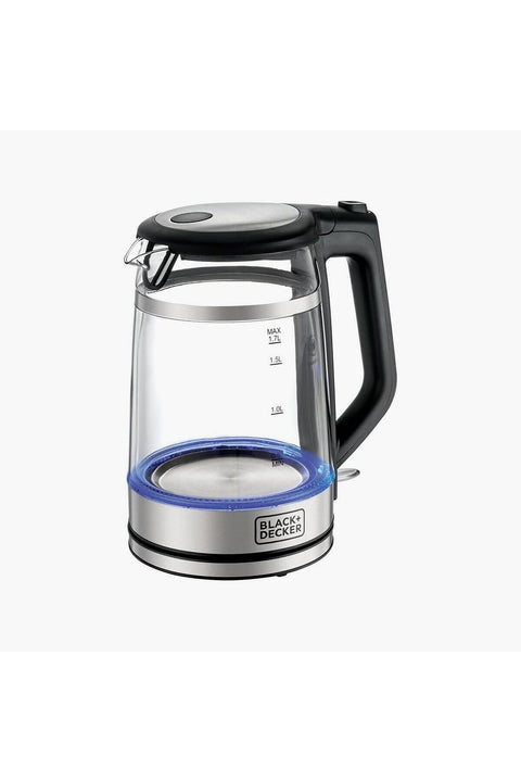 BLACK+DECKER Glass Kettle Double Wall 1.7L 2200W - GK220-B5