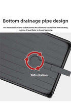 2 Layer Dish Rack Drain Rack Kitchen Dish Rack Household Dish Rack Countertop Drying Rack