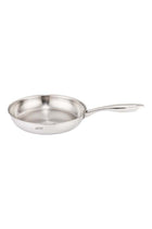 10 Piece Triply Stainless Steel Cookware Set, set includes 1x16cm Saucepan with lid, 1x18cm Saucepan with lid, 1x24cm Casserole with lid, 1x26cm Sautee P an with lid, 1x20cm open Frypan, 1x2