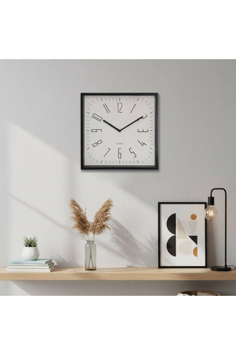 New In Lumet Wall Clock 40 X 4.5 X 40 Cm-Grey