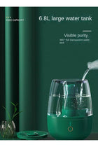 6.8L Double Spray Air Humidifier - Large Capacity Essential Oil Diffuser - Moisturizing Machine - Fragrance Diffuser - Auto Shut-Off - With Remote Control
