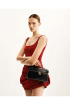 Thea Top Handle Bag - Black