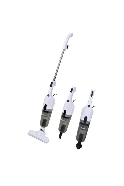 Handheld Vacuum, 600W, 3-in-1 Stick Cleaner, 16000Pa Suction, HEPA Filter, 1.2L Dust Capacity, 5m Cord, Lightweight, Ideal for Home, Car, Floors, Sofas, Carpet, Pet Hair Cleaning, White