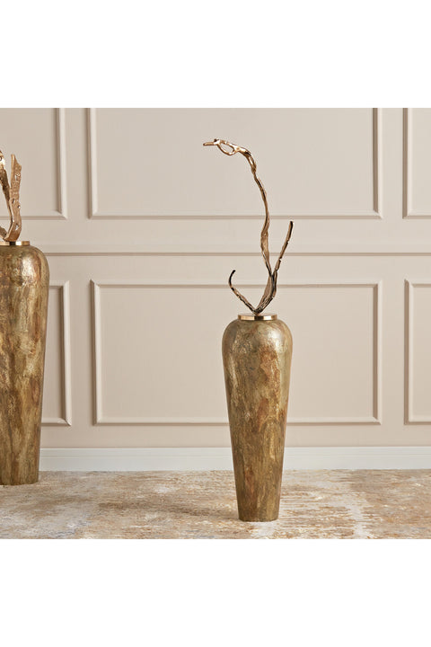Vintage Metal Vase - 131 cm