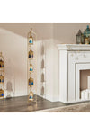 Lamis 5-Hanging Tealight Lantern Stand - 143 cm