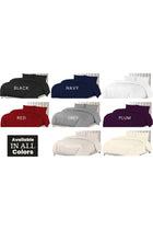 Sapphire Collection Luxury 100% Egyptian Cotton Duvet Quilt Cover & Pillowcase Bedding Set (White, Double)