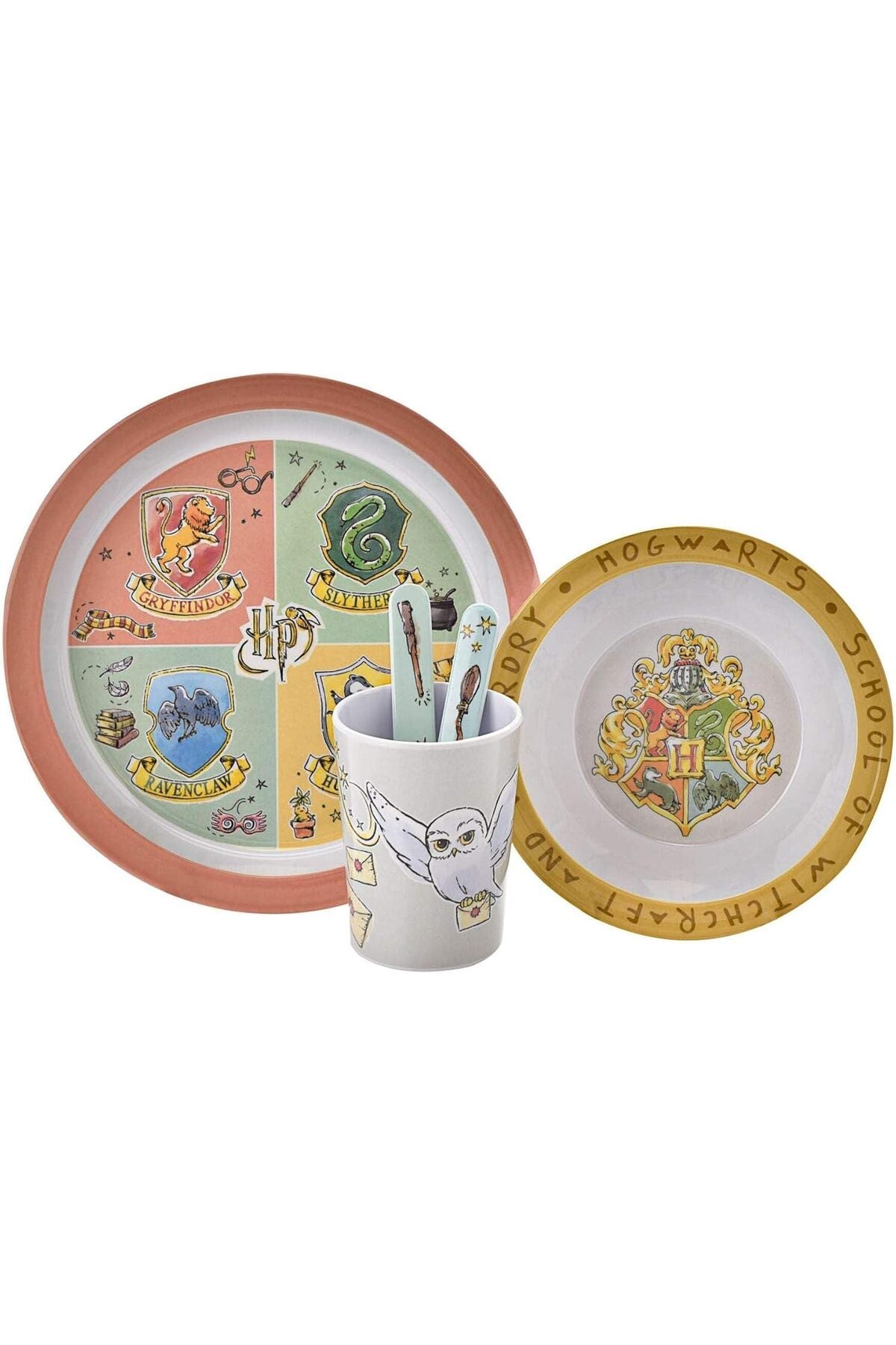 Widdop and Co Harry Potter Charms - Melamine 5pc Dinner Set