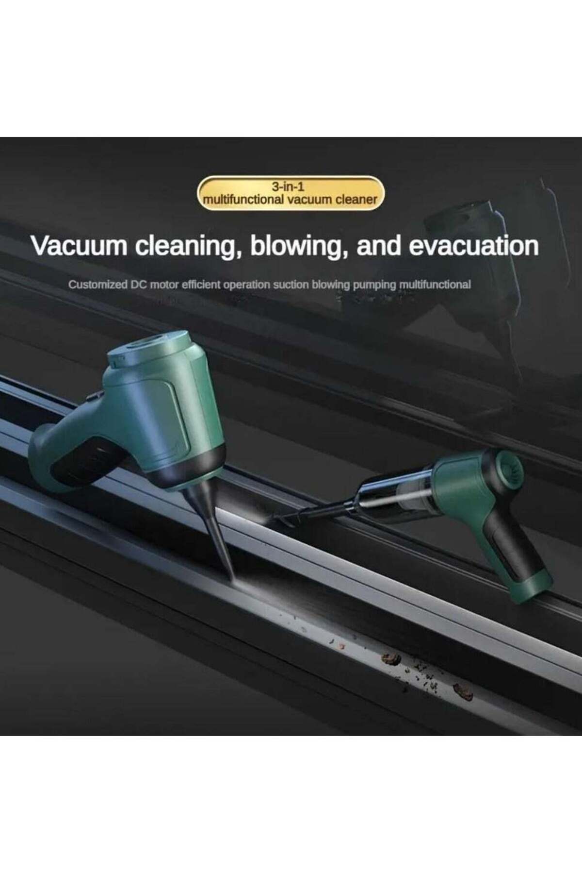 3-In-1 Wireless Vacuum Cleaner With A High Power