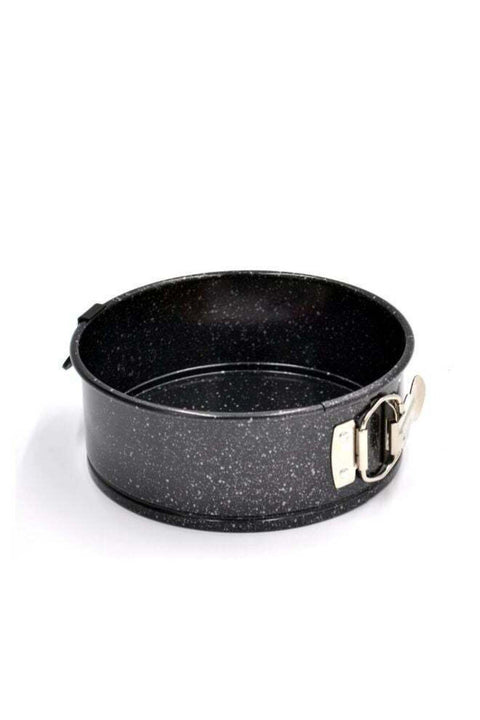 Granite 7” Springform Cake Pan | 7 inch Granite Round Non-Stick Bakeware | 20cm Carbon Steel Leakproof Baking Tin PR48782