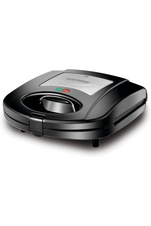 Black & Decker Sandwich & Grill Maker, 650-780W Power, 2in1 Interchangeable Sandwich and Grill Maker