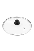 24 Cm Tempered Glass Lid With Bakelite Knob- DC2465 Dishwasher Safe