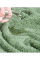 Safi Plus Towel Set Luxury Hotel Quality 500 GSM Genuine Combed Cotton, Super Soft & Absorbent Family Bath Towels 6 Piece Set - 2 Bath Towels, 2 Hand Towels, 2 Washcloths - Sage Green