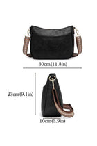 Women's Large Capacity Crossbody Bag, Ladies Adjustable Strap Hobo Bag Shoulder Bag Side Bag College Bag Tourist Bag