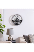 New In Gear Wall Clock-Grey-51x8x51 cm