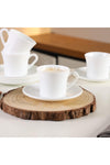 DC3403 Opalware Cup and Saucer Set 12-Pieces