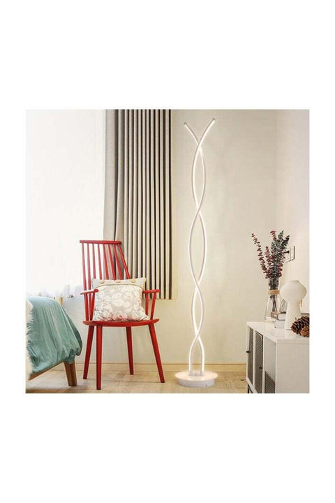 Cascading Aurora LED Modern Floor Lamp – Elegant Ambient Lighting for Living Rooms & Bedrooms
