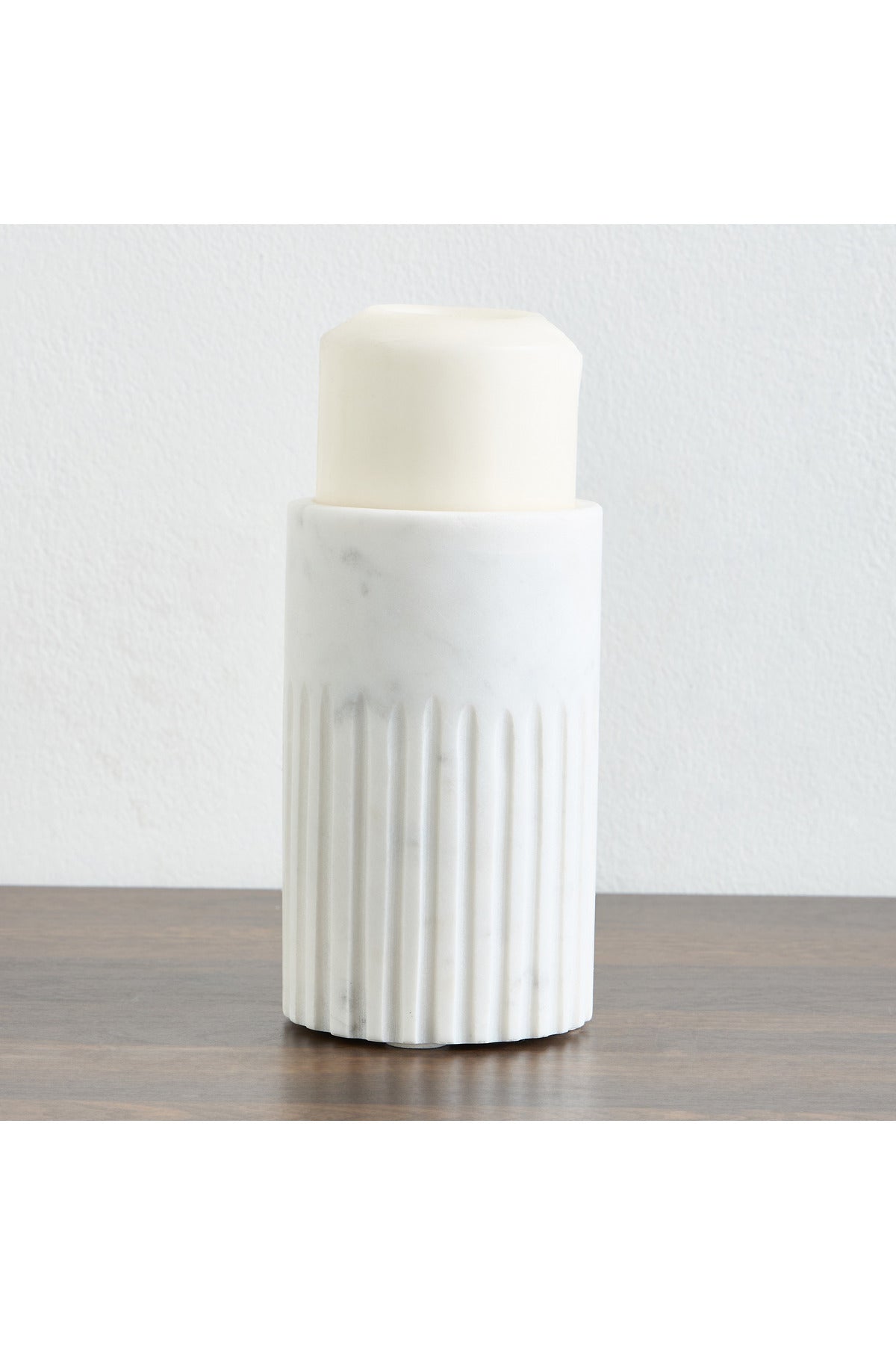 Qubba Pillar Candleholder - 15 cm