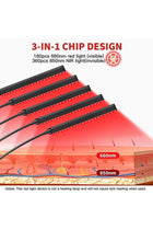 Red Light Therapy Floor Lamp for Face Body, 5 Heads Red Infrared Light Therapy Devices, 7 Colors Red Light Therapy Lamp