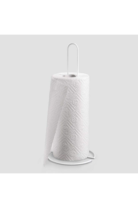 Tissue Roll Holder Rolly – Kitchen Paper Roll Holder – Iron Wire Body with LDPE Coating – Durable & Easy to Clean – Made in Italy