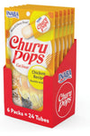 Churu Pops, Grain-Free, Soft, Moist and Chewy Jelly Cat Treats with Vitamin E, 0.54 Ounces Each, 24 Tubes (4 per Pack), Chicken Recipe