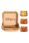 100Pcs Air Fryer Disposable Paper Liner, Air Fryer Liners Square, Baking Paper for Air Fryer Water-p