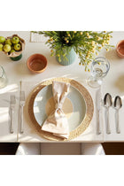 5-Piece Silverware Set, 18/10 Stainless Steel Flatware, Luxury Striped Cutlery, Dishwasher Safe