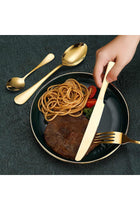 24 Pcs Silverware Flatware Set With Stand,Stainless Steel Cutlery Set,Mirror Polished Utensils set for 6 person