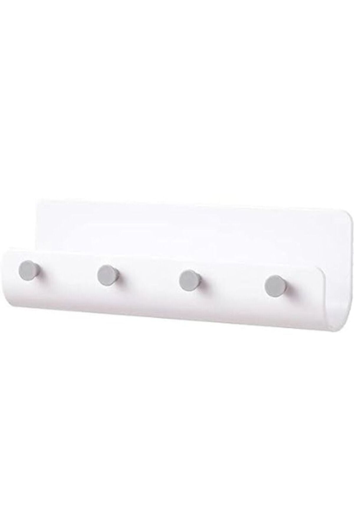 Wall Mounted Adhesive Key Holder With Phone Holder