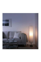 Floor Stand Lamp Beige/Black 116cm