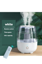 6.8L Double Spray Air Humidifier - Large Capacity Essential Oil Diffuser - Moisturizing Machine - Fragrance Diffuser - Auto Shut-Off - With Remote Control