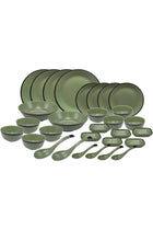 30 Pcs Melamine Dinner Set Green – Classic Collection