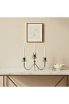 Marketplace Bezel Metal Candle Holder - Silver