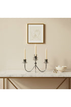 Marketplace Bezel Metal Candle Holder - Silver