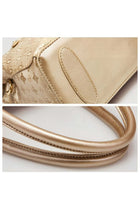 Women's 4 Pcs Handbags Tote Bags Shoulder Bag Set PU Leather Top-Handle Bag Large Shoulder Bag Crossbody Clutch Purse