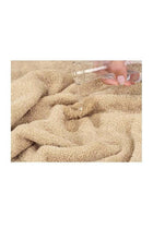 Safi Plus Towel Set 3-Piece Luxury Hotel Quality 600 GSM 100% Genuine Combed Cotton, Super Soft & Absorbent Family Bath Towels - 1 Bath Towel, 1 Hand Towel, 1 Washcloth - Beige