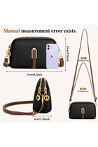 Crossbody Bag for Women, Leather Handbags, Ladies Phone Bag with Adjustable Wide Strap, Fashion Shoulder Bags with Zip for Shopping Travelling Work City Walks