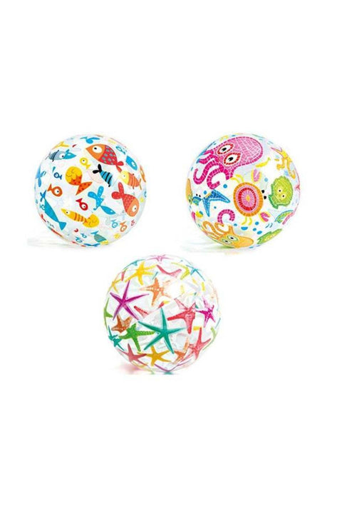 Lively Print Beach Ball-Assorted 51 cm