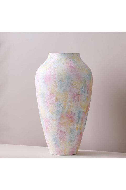 Lexie Berry Ceramic Urn Vase Peach 23X23X37.5Cm
