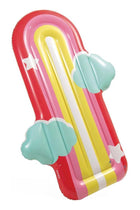 Rainbow Cloud Float Multi color PVC Adult Pool Float 175m x 117m x 20cm