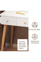 Multi-tier Dresser With Drawer And Mirror For Bedroom Dressing Table With Drawers Vanity Table Beautiful 80x40x120cm