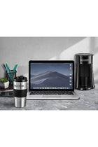 BLACK+DECKER Coffee Machine, 650W, Includes 360ml Travel Mug with Lid, Auto-Off, Permanent Filter, O