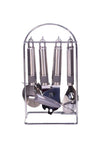 6-Piece Gadget Set Silver/Black