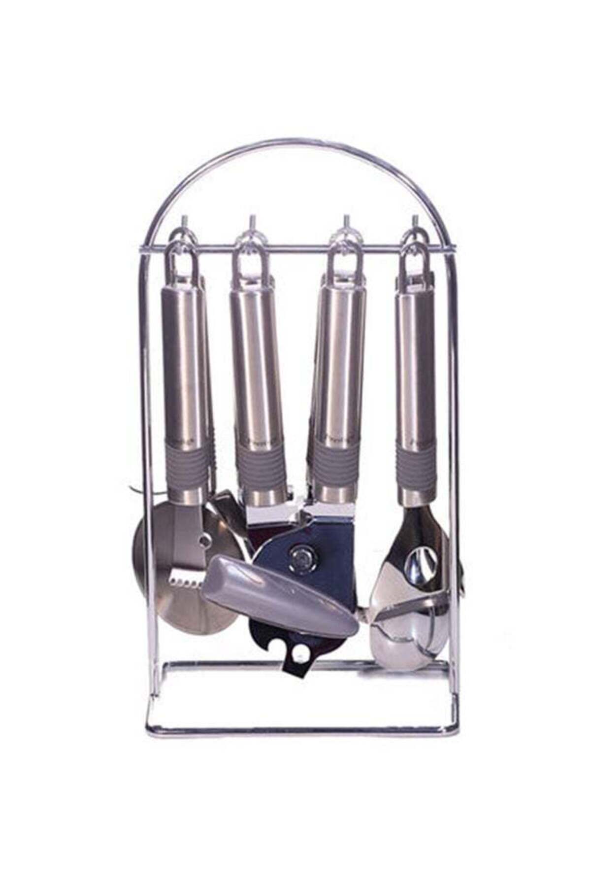 6-Piece Gadget Set Silver/Black