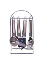 6-Piece Gadget Set Silver/Black