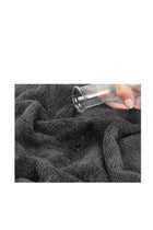 Safi Plus Towel Set 3 Piece Luxury Hotel Quality 600 GSM 100% Genuine Combed Cotton, Super Soft & Absorbent Family Bath Towels - 1 Bath Towel, 1 Hand Towel, 1 Washcloth - Dark Grey