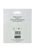 2-Piece Rubber Swirls Set White