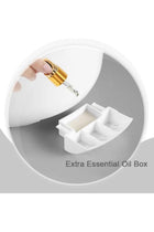 HF-415 Smart Humidifier with 3L Capacity, Dual Spray Nozzles, 3 Adjustable Speeds, and Essential Oil Compatibility for a Pleasant Aroma. With Remote control with 1 Year -White