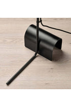Slim Steel Floor Lamp, Black, 153 cm