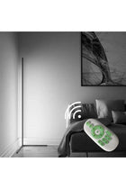 Multi-Color LED Corner Lamp with Remote White Light 20 Watts Metal & ABS Material 55x13.78 Inches
