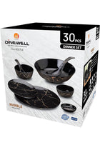 MELAMINE ULTRA DINNER SET 30PCS, DW8900-WHITE